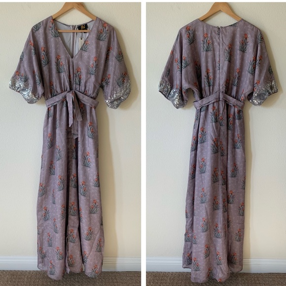 NWT ANTHRO Sachin & Babi Isolde Sequin Dress size 4 - Picture 4 of 11